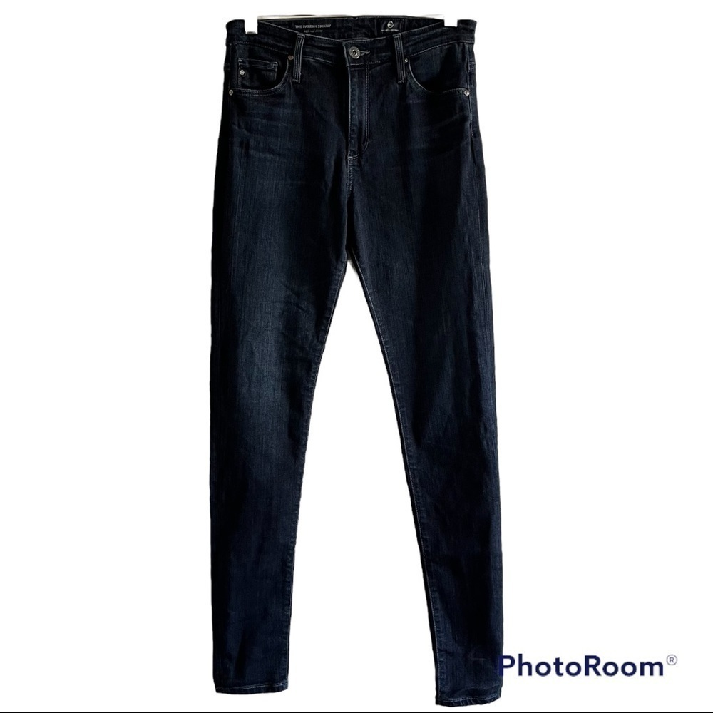 Anthropologie The Farrah High Rise Skinny Medium Wash Jeans Size 27